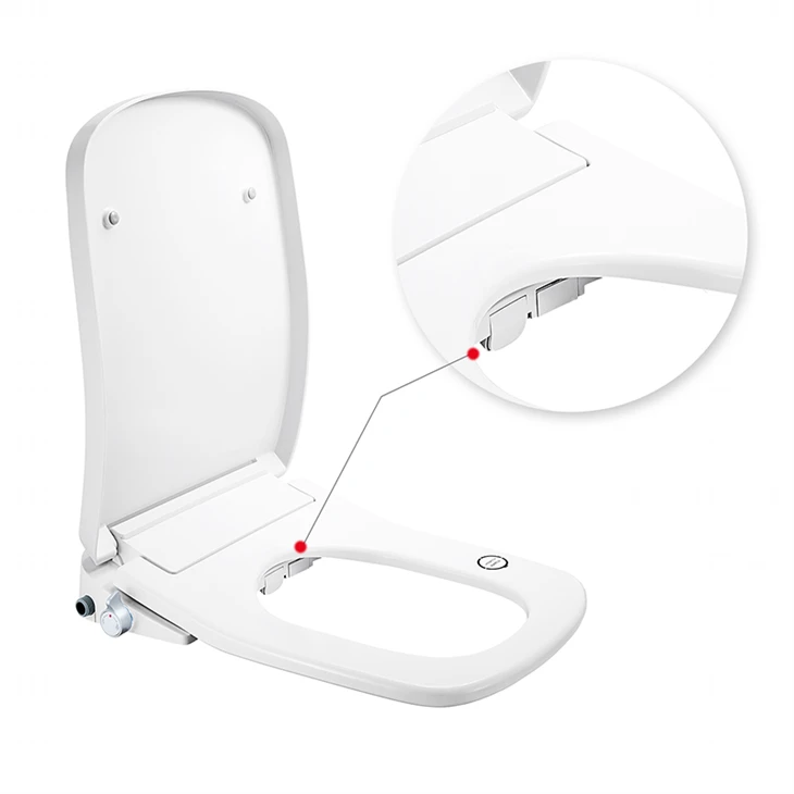 toilet seat with bidet and dryer