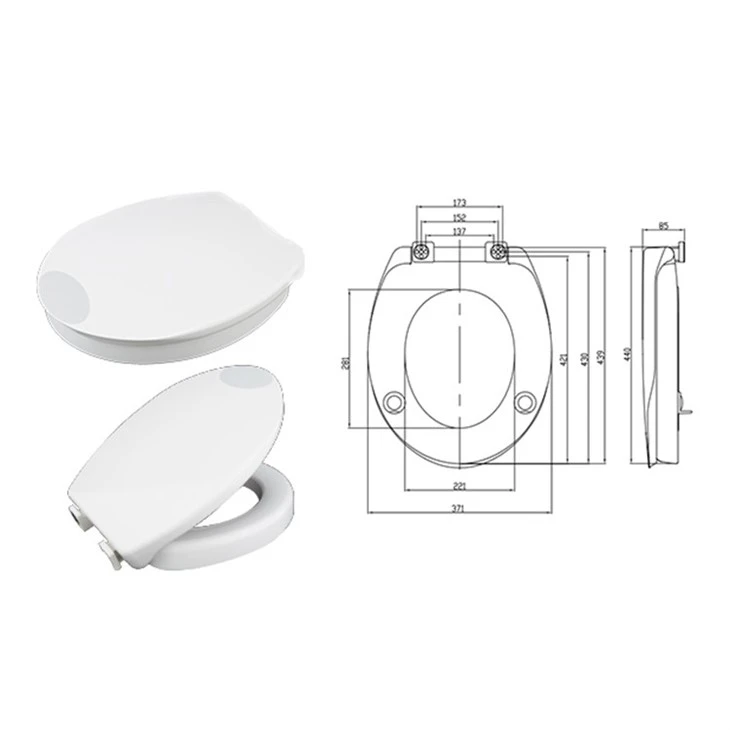 toilet seat riser for elderly size