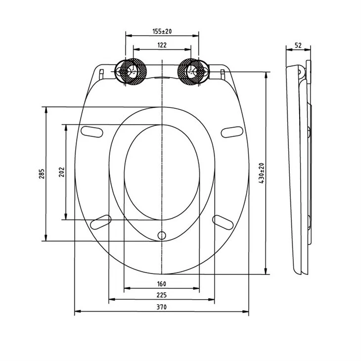 Plastic Potty Seat high quality